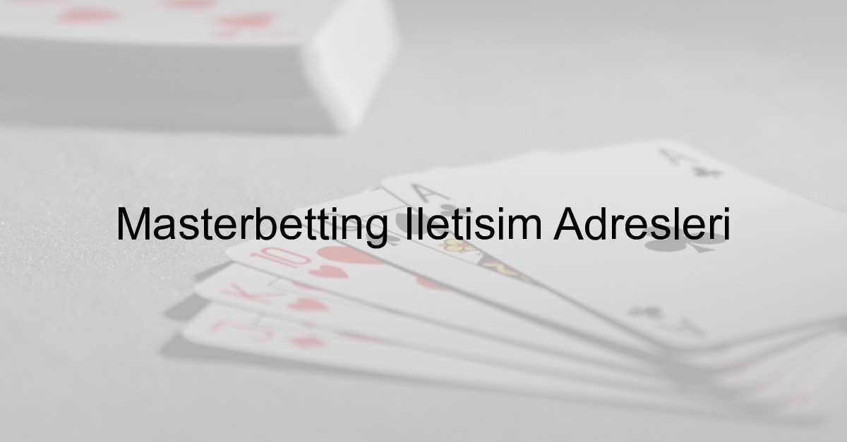 Masterbetting İletişim